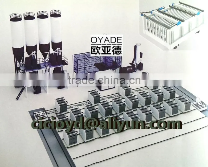 full automatic Light weight partition wall panel eps cement solid foam board machinery