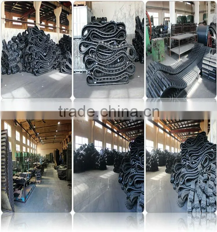 Snowmobile rubber track, Full size agriculture Rubber Track width400,450,500