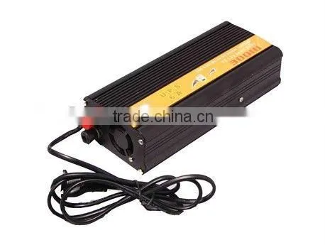 300w modified sine wave inverter 12/24v to 110/220v with UPS and charger 6A
