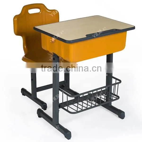 Wholesale cheap price various style Melamine /ABS Injected board sdudent desk for school
