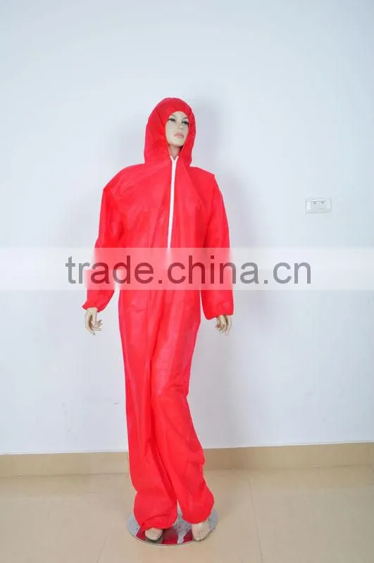 two pcs nonwoven protective coverall