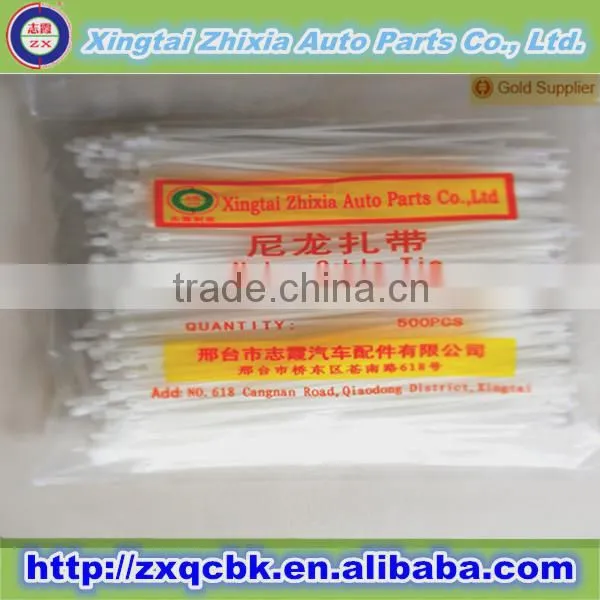 Fresh Nylon66 Dubon raw material hot sales nylon cable tie/zip tie