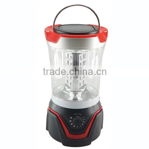 30 LED 3D Solar camping lantern with solar panel