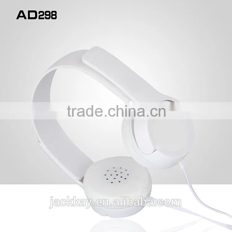 New model AD298 hot market cable wired headphone headset for PC