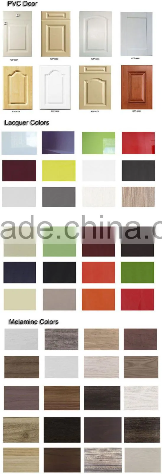 Latest Kitchen Furniture, Wood Kitchen Cabinet With Kitchen Counter top, Cheap Kitchen Cabinets
