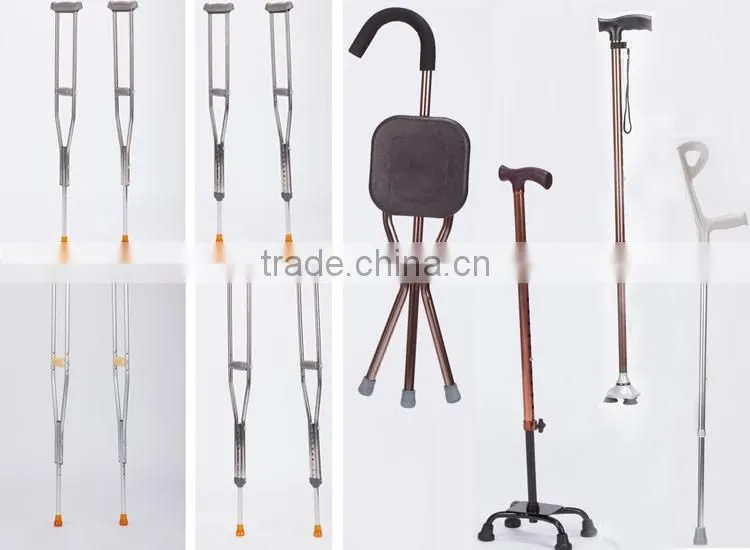 CE FDA approved aluminum foldable walking frame elderly rollator walker