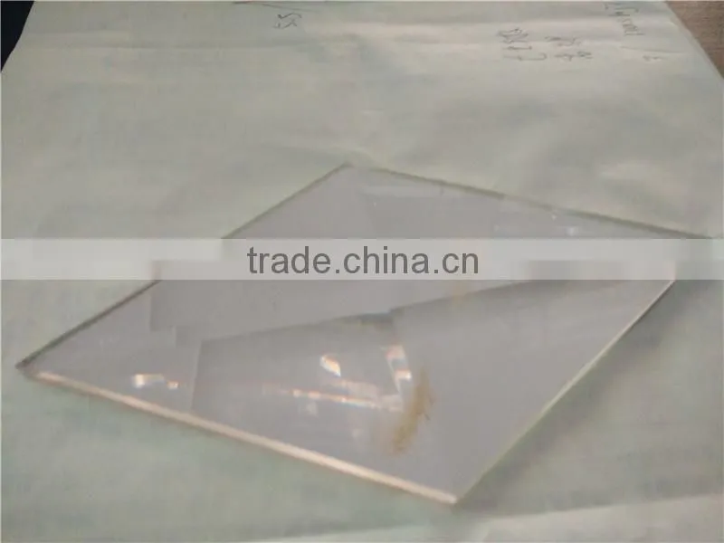 customerized size irregular bevelled glass