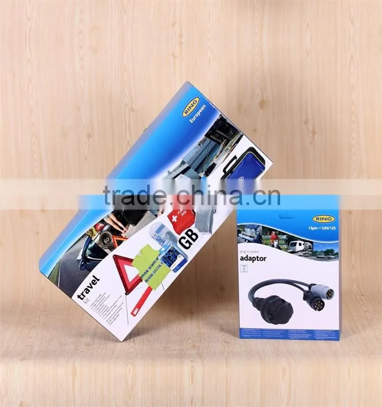Rectangular shaped corrugated small appliance cooling fans packaging box