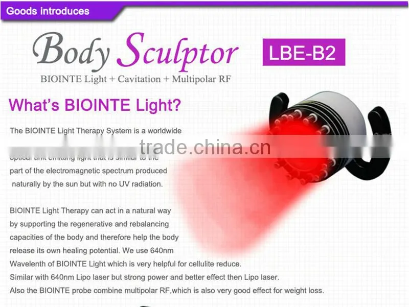 Body Sculptor rf ultrasonic cavitation slimming machine