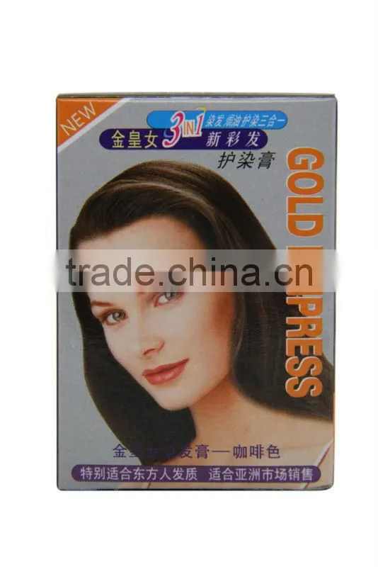 3 IN 1 Golden Empress Nurse & Dye Hair Dew/Hair Dye Cream