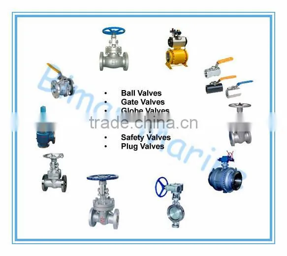 BIMAN Marine DN40-DN800 PN10/16 Stop Valve for Pipe