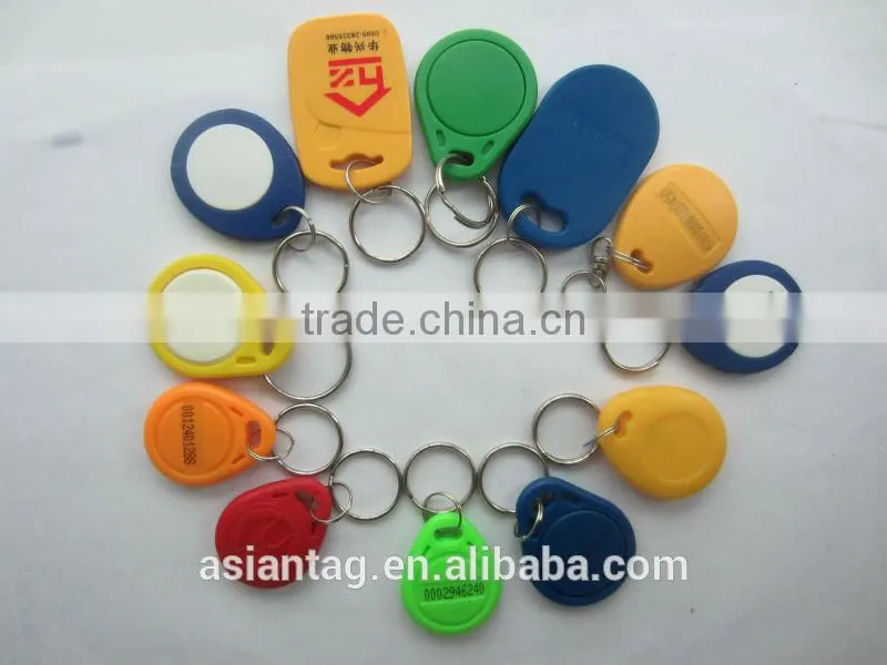 Smart T5577 Plastic Cheap RFID Keyfob Tag