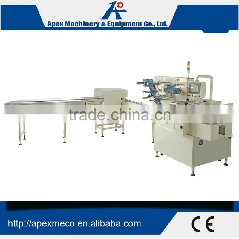 High Speed Automatic Trayless Biscuit Packing Machine For Biscuit Packing System