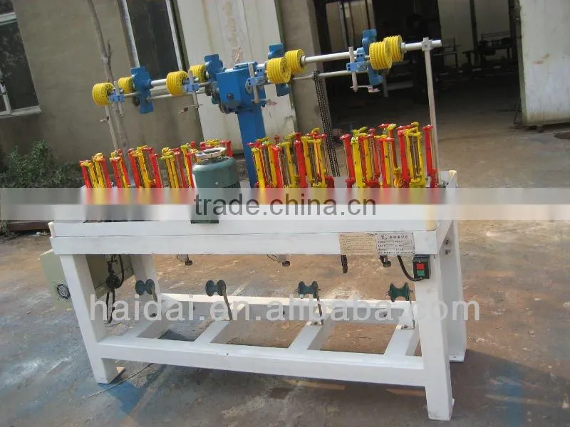 Water ski rope making machine/braiding machine