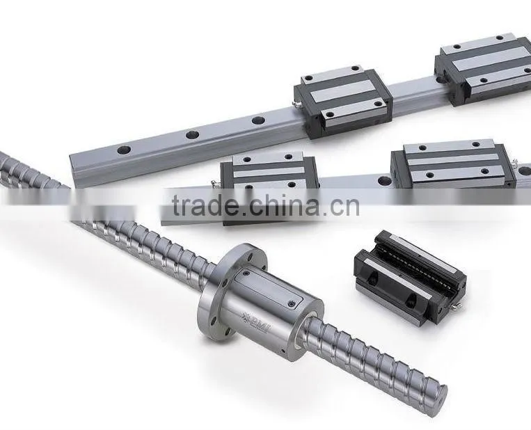 Linear slide bearing with linear bearing block