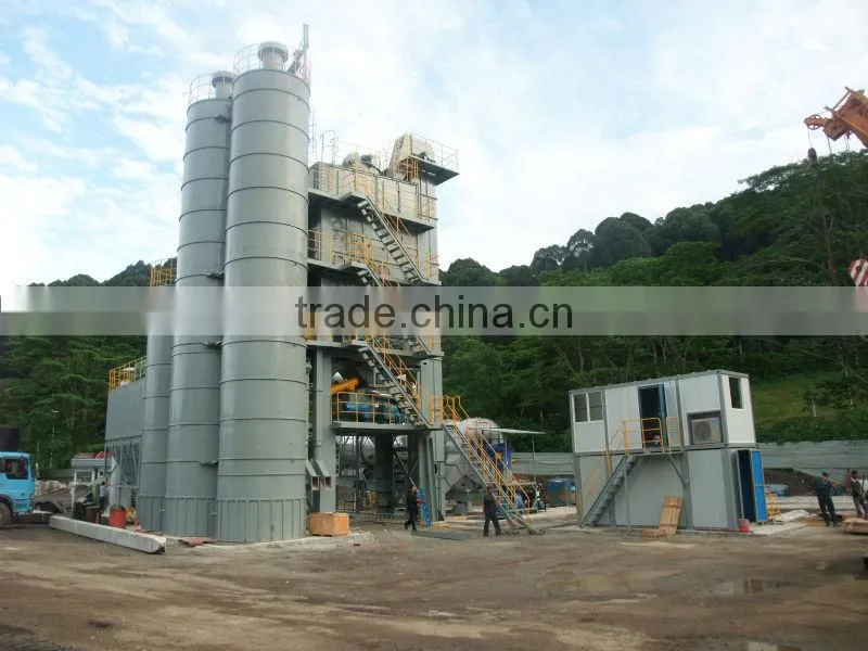 Roady 200t/h mobile asphalt drum mix plant (RD200)
