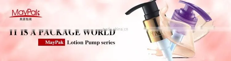 High quality 24/410 scew down lotion pump sprayer