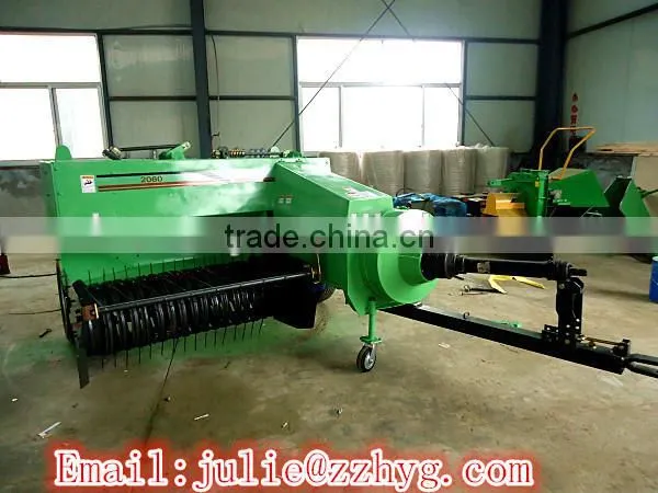 Hot Selling self-propelled automatic Square hay baler/straw baler/grass baler for alfalfa