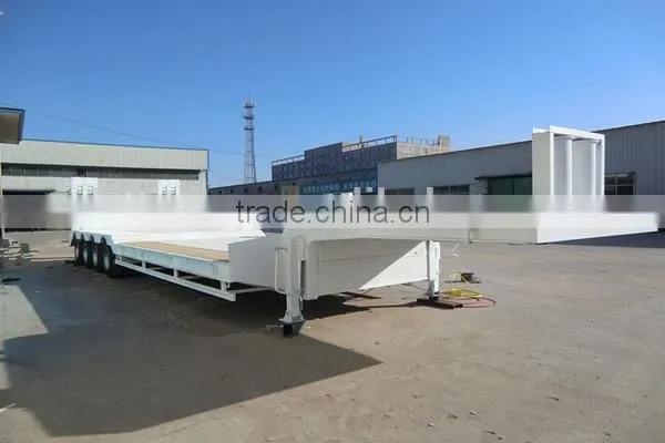 Heavy Duty 40 tons-120 tons Lowbed Cargo Utility Truck Trailer/Semi Trailer