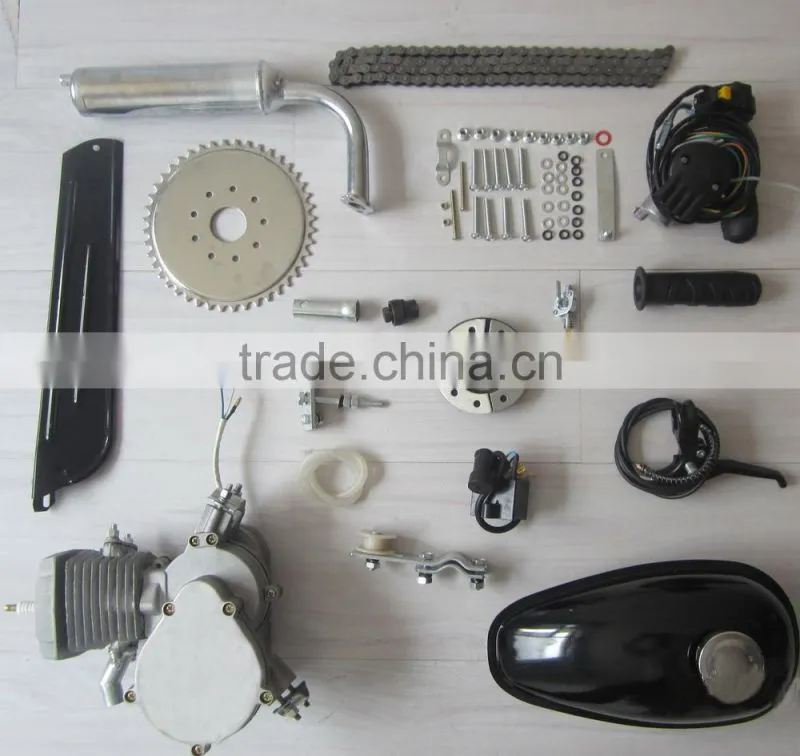 Bicycle Engine Kits, Motorized Gasoline bike kits,2 stroke 80cc gas bicycle engine kit