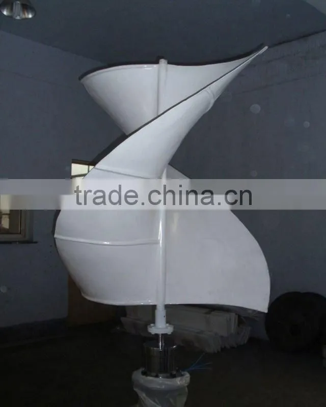 screw vertical axis wind turbine