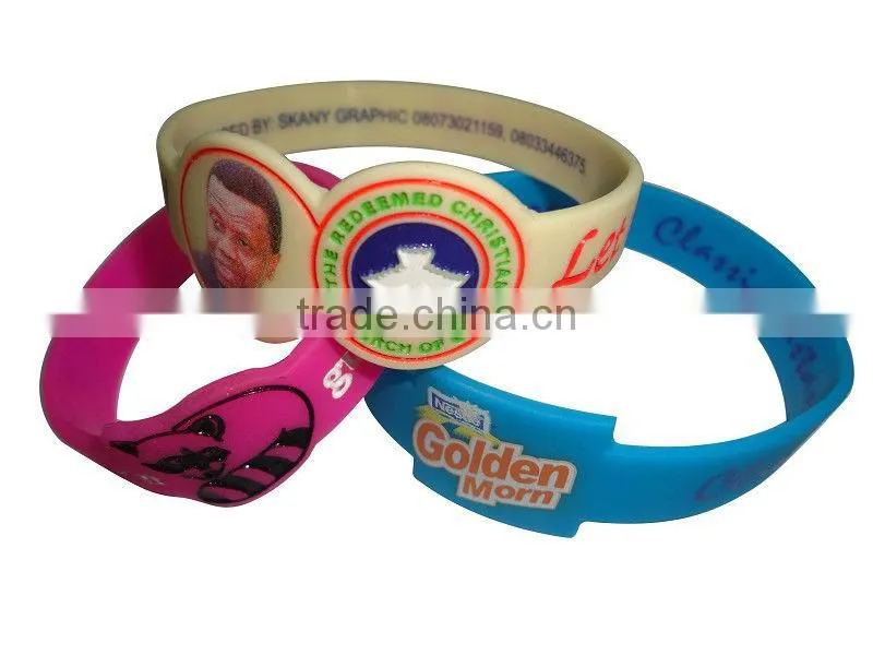 Flexible star bracelets wholesale silicone rubber bracelets with charms all kinds of bracelet