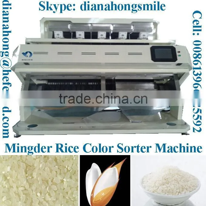 rice color sorter machine Mingder provided best price promotion !