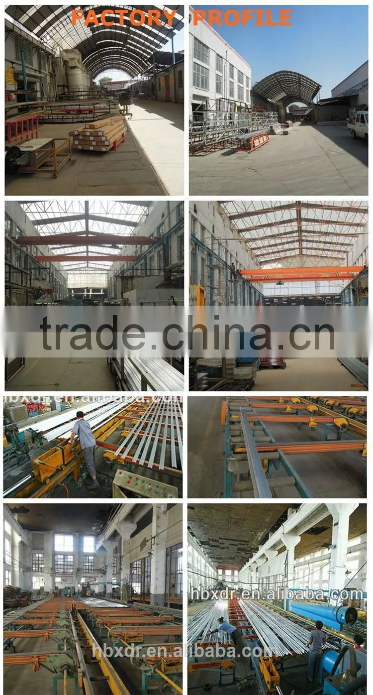 home decoration Gold Anodized Aluminum Profiles