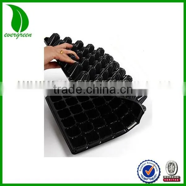 China Supplier PS material 21,32, 50, 72, 98, 105, 128 150 162 200 288 cells plastic trays plant nursery