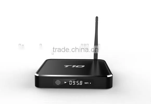 Original T10 android 5.1 TV box bluetooth and kodi 16.0 dual band wifi T10 smart tv box support OEM/OEM