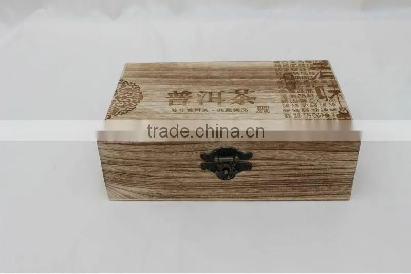 2015 Refinement antique Wooden box with glass lid