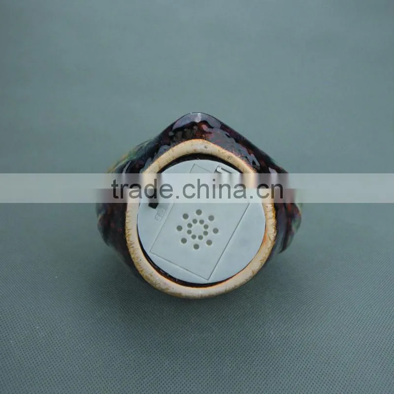 Ceramic Owl Shape Hanging Led Lantern,Decorative Led Lantern with Owl Design