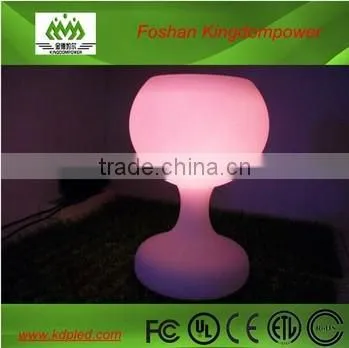 RGB rechargeable LLDPE color-changing led decorative table lamp