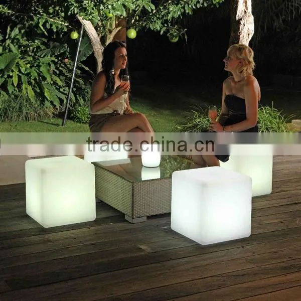 flashing chair outside led