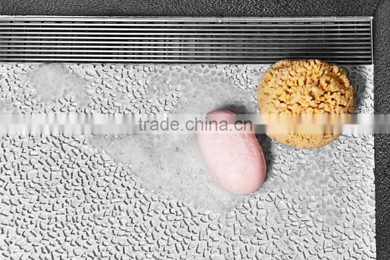 2014 New Style Stainless Steel Wedge Wire Linear Drain