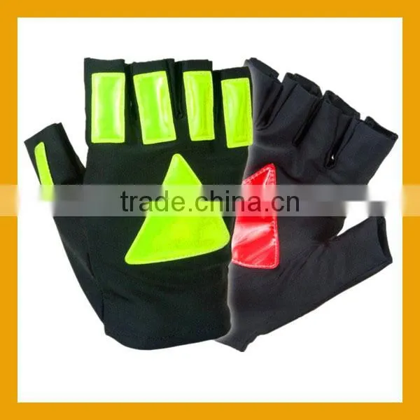 Half Finger Sun Protection Traffic Safety Police Gloves