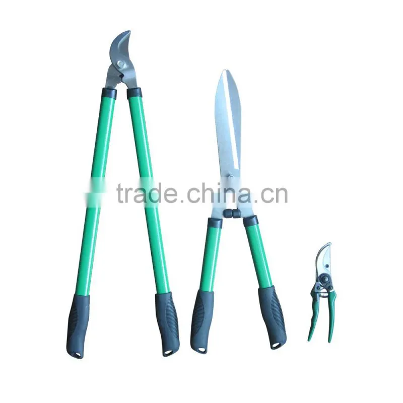 All metal quality 3pcs pruning garden scissors