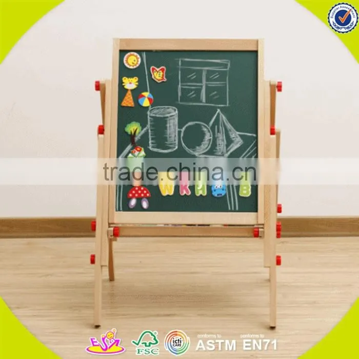 wholesale superior quality wooden kids drawing board elegant in style wooden kids drawing board W12B033