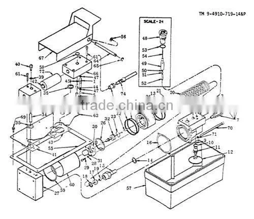 Air hydraulic pump