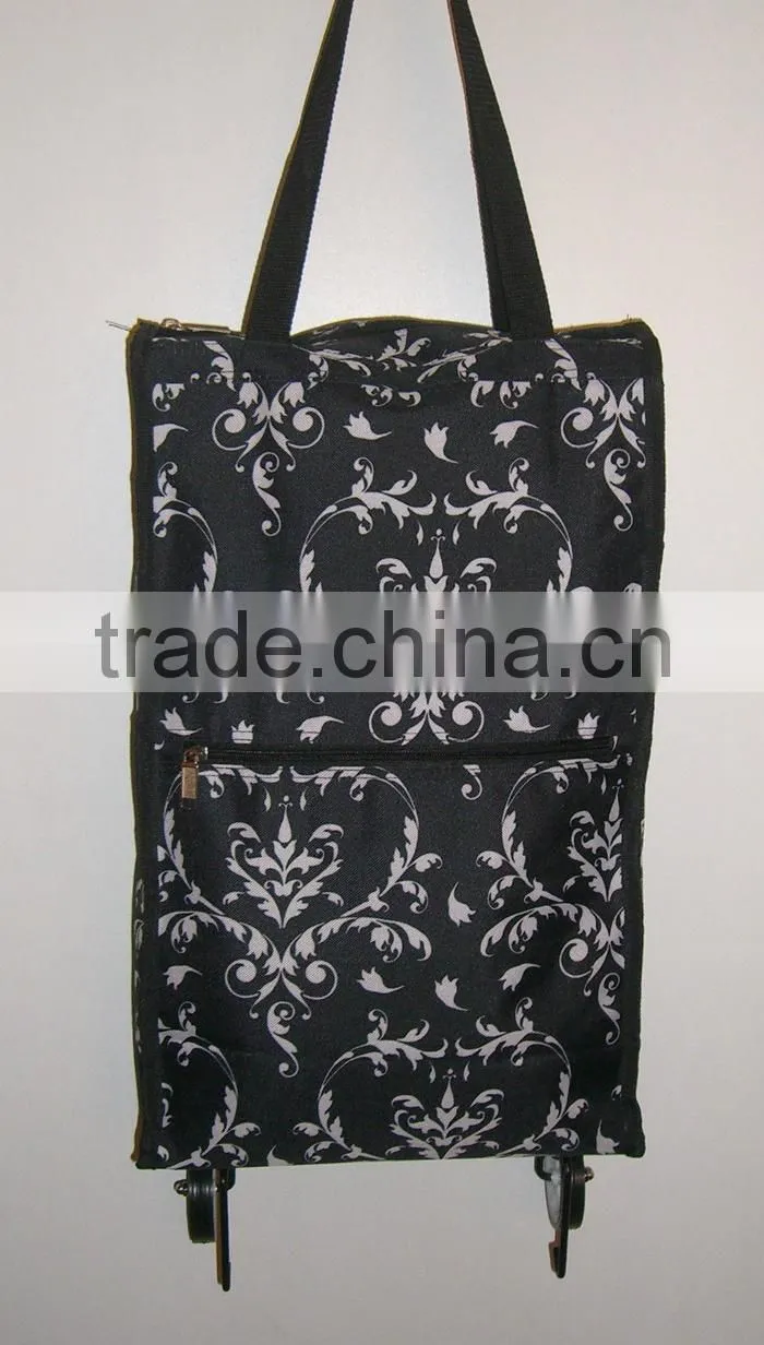 folding shopping trolley bag/Shopping Bag with Wheel