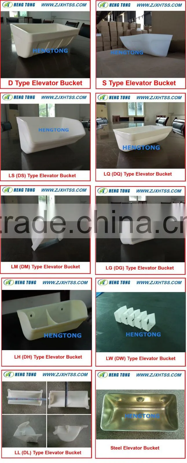 Plastic/Steel Elevator Bucket,Elevator Cup with high quality