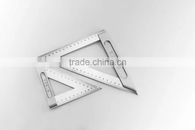 BERRYLION drawing ruler aluminium triangular scale ruler, 150mm and 200mm quality ruler