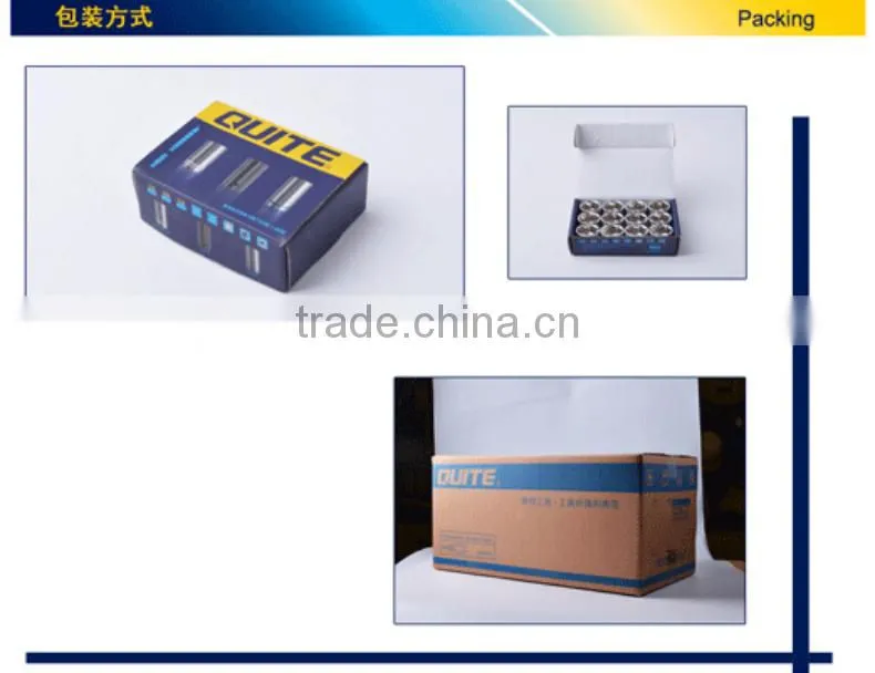 12.5mm hex long sleeve CR-V ,Anti-corrosion 1/2" long sleeve,Industrial and Auto Repairing socket set long sleeve