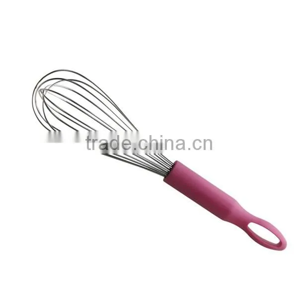 Kitchen accessories spring handle wire whisk