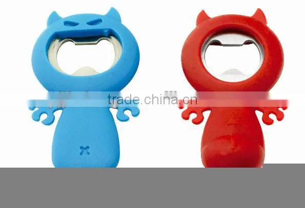 Novelty and funny Mini silicone opener / gift bottle opener