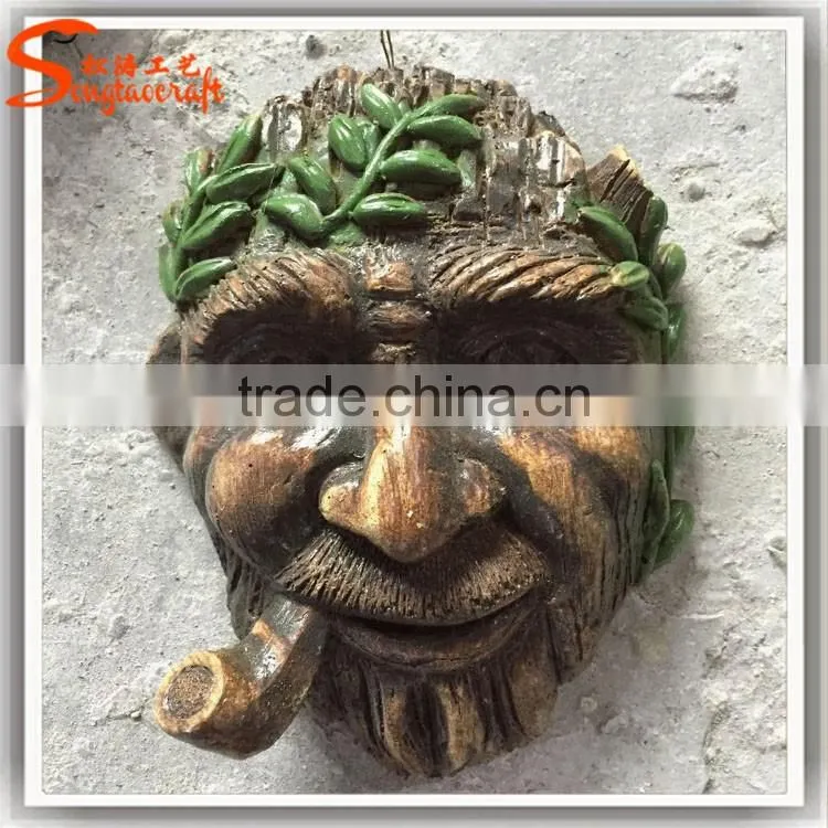 songtao chinese factory customize artificial human tree face masks