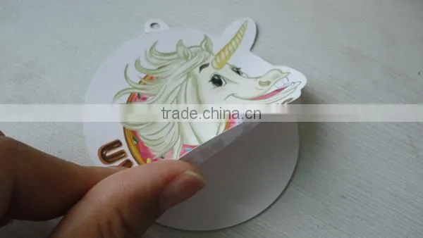 China cheap custom printing waterproof adhesive vinyl sticker label