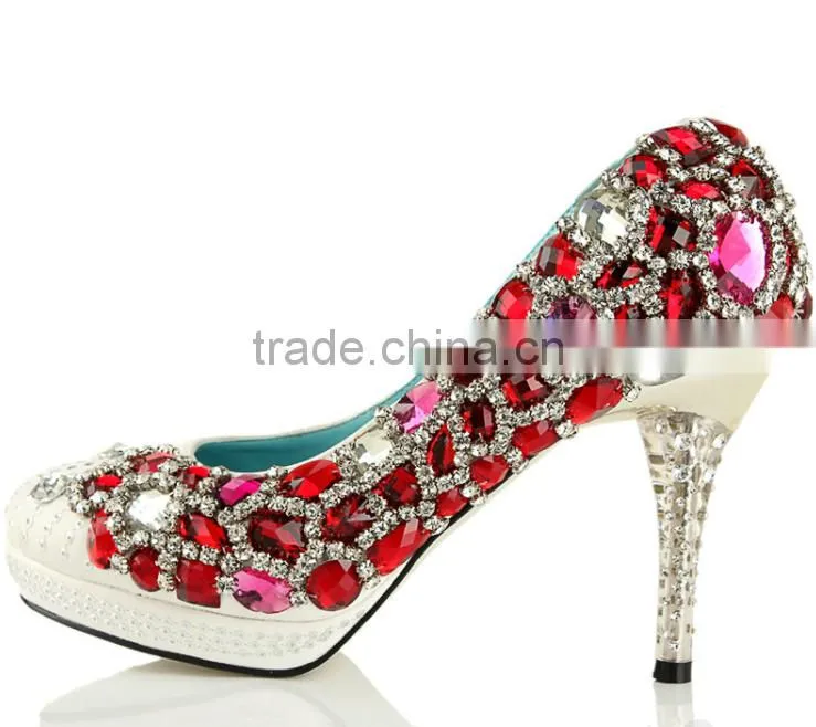 red special flat back plating crystal rhinestones accessories sew on crystal decoration