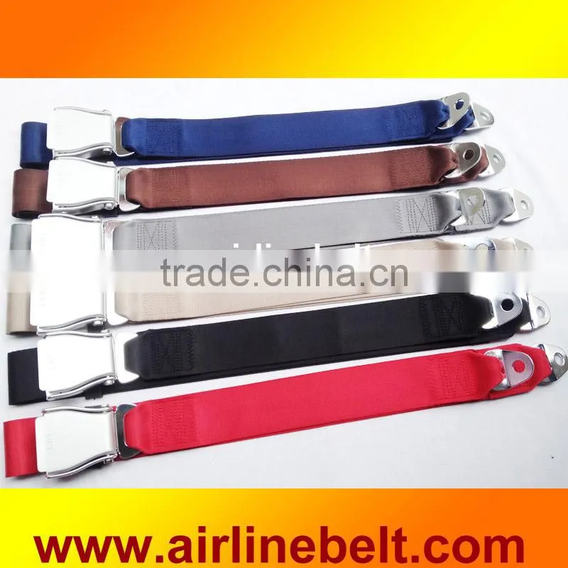 Customised made high quality aviation seatbelt