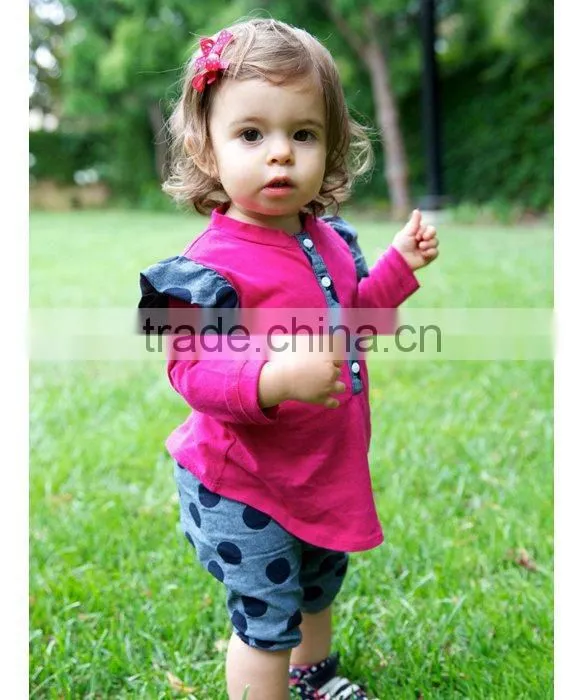 Lovely Baby Girl Knitwear Suits , Wholesale Children Clothes